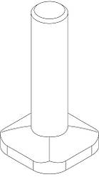 Т-Больт M6 (31 мм) 52864 (SnowPack Extender) (TH 1500052864)