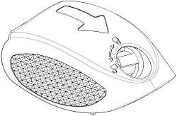 Кришка пряжки 52115 (K-Guard) (TH 1500052115)