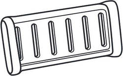 Накладка на пряжку гумова 52436 (TH 1500052436)