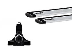 Багажник на водостоки (15 см) Thule Wingbar для Lada 2108; 2109; 21099; 2115 (mkI) 1984-2014 (TH 960-9512)
