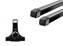Багажник на водостоки (15 см) Thule Squarebar для Ford Transit/Tourneo (mkIII) 2000-2014 (TH 766-951)