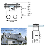 Затискач фальцевий для смуги до 30 мм, фото 4