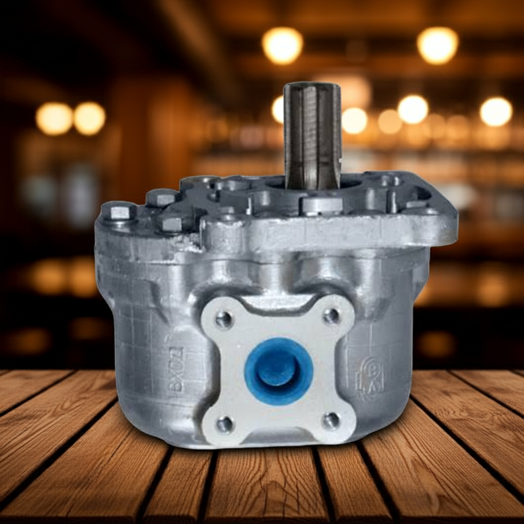 Насос шестерний НШ-32 плоский правий, фото 1