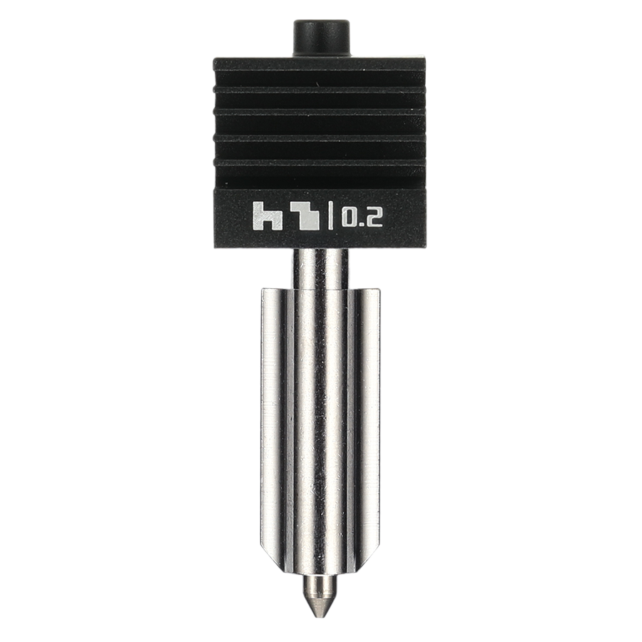 Хотенд з соплом 0.2мм для Bambu Lab H2D Series / Hotend with Stainless Steel Nozzle 0.2mm (оригінал, FAH026)