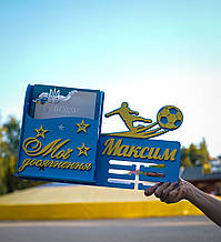 Медальниця футбол. Подарунок для футболіста. Тримач для медалей футбол. Медальниця футболісту. Холдер футбол.