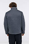 Демісезонна чоловіча стьобана куртка Baon B5324510 сіра L, фото 3