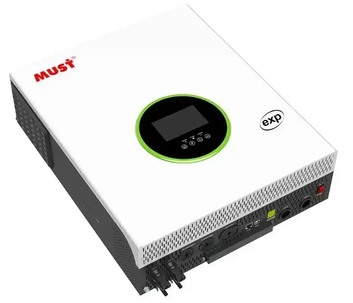 Гібридний сонячний інвертор Must PH19-6248 EXP, 6.2 кВт 2-MPPT (функція роботи без АКБ, WiFi,продаж надлишків), фото 1