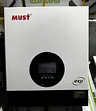 Гібридний сонячний інвертор Must PH19-6248 EXP, 6.2 кВт 2-MPPT (функція роботи без АКБ, WiFi,продаж надлишків), фото 5