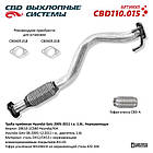 Труба приймальна Hyundai Getz 1,4L 2002-11 неіржавка сталь [CES OTOMOTIV] 286101C580