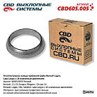 Ущільнювальне кільце Renault Logan, Lada Largus 16 кл. D68*52 приймальні труби [CES OTOMOTIV]