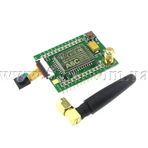 Плата модуля AI-Thinker A6C GSM GPRS камера, фото 1