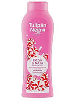 Гель для душу "Полуничний крем" Tulipan Negro Strawberry Cream Shower Gel