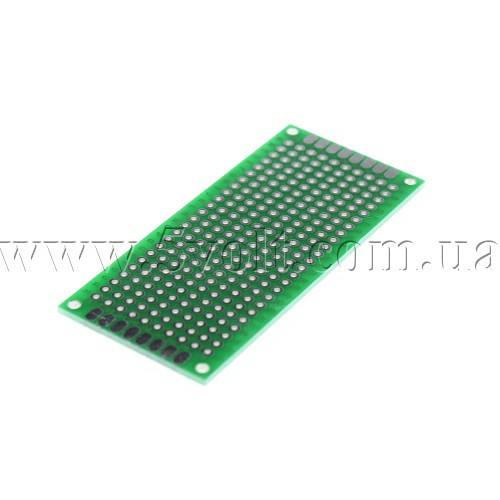 Макетна плата 3х7см двостороння, фото 1