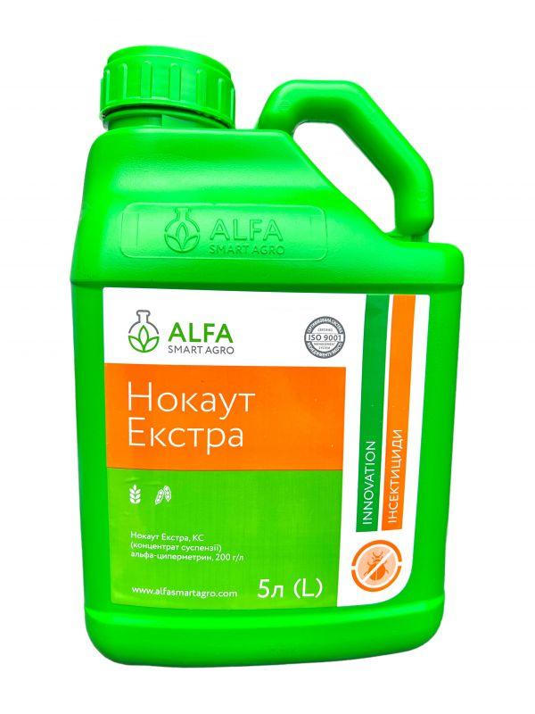 Інсектицид Нокаут Екстра КС (Альфа-циперметрин 200 г/л.) ALFA Smart Agro 5 л, фото 1