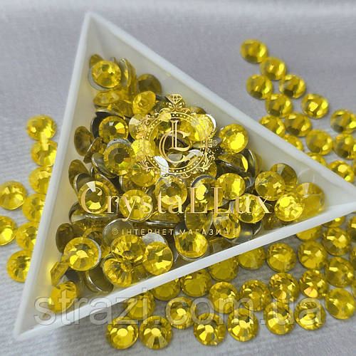 Стразиss30Citrine(6.5мм)50шт"CrystalPremium"