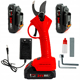 Секатор акумуляторний Hammer MJ-13752 Ø25 мм 30 мм