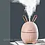 Зволожувач та нічник з LED-підсвічуванням Зайчик 2в1 Humidifier / Ультразвуковий зволожувач повітря, фото 2
