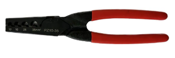 Інструмент для обтиску проводів Prowest 503073 (10-35 мм²) – професійний кримпер для електромонтажу, фото 1