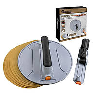 Терка круглая для шлифовки Rollingdog со сменной ручкой 230 мм