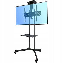 Підлогова стійка для телевізора 32"-70", до 40кг, TV CART 1500 / Мобільний кронштейн для ТВ / Кріплення для ТВ