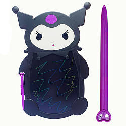 Дитячий LCD планшет для малювання 8,5”, зі стилусом, “Куромі” / Дошка для малювання / Планшет для нотаток