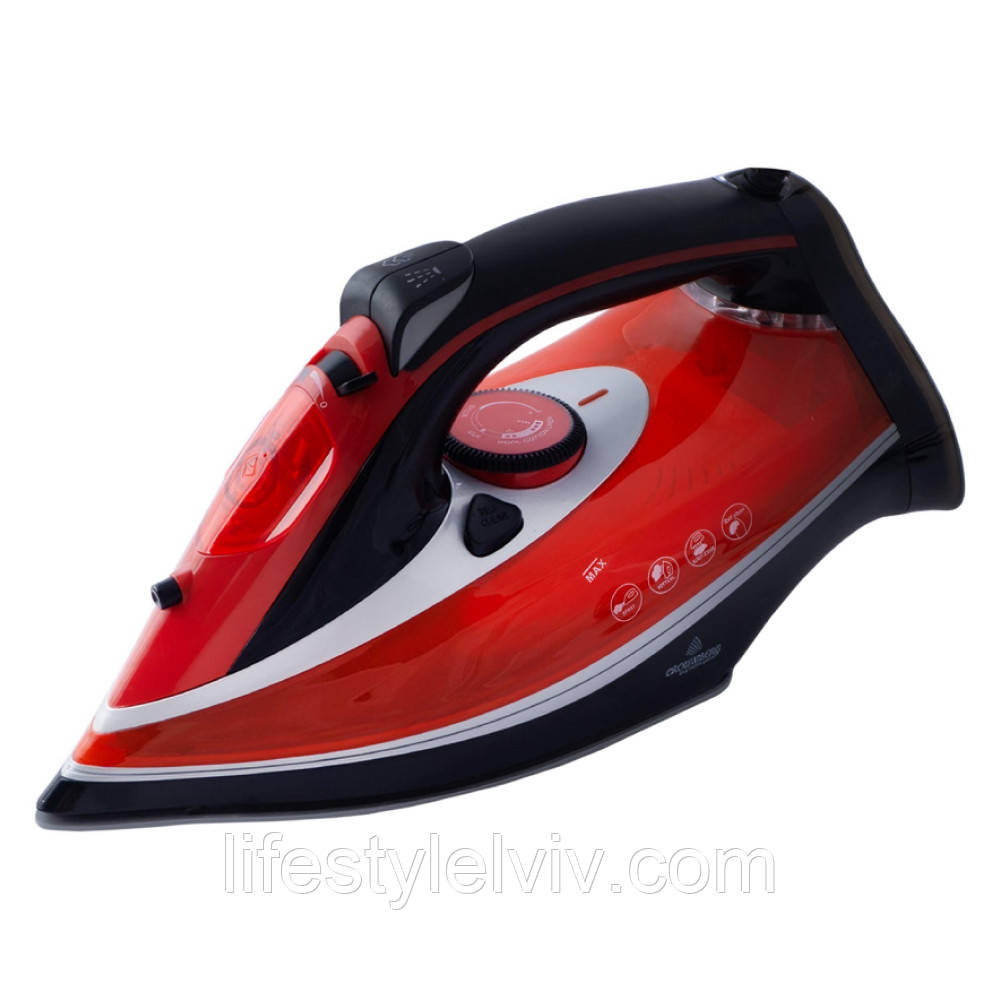 Парова праска, 2200Вт, 360мл, СВ-7441 / Електрична праска для одягу / Електропраска / Праска з парою, фото 1