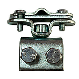 Затискач фальцевий для катнки Ø 6, 7, 8, 10 мм та смуги до 30 мм, фото 2