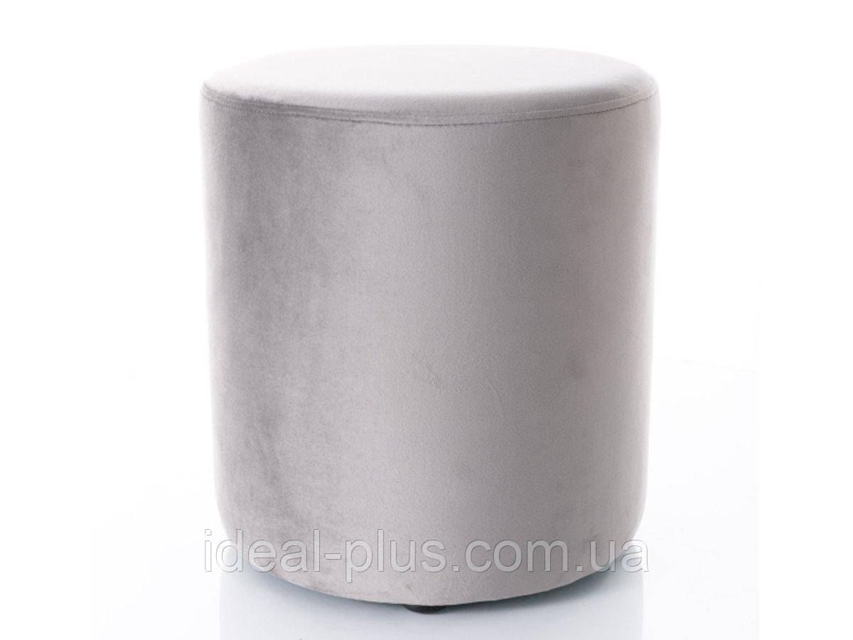Пуф DOTI B VELVET сірий BL.13 д.38