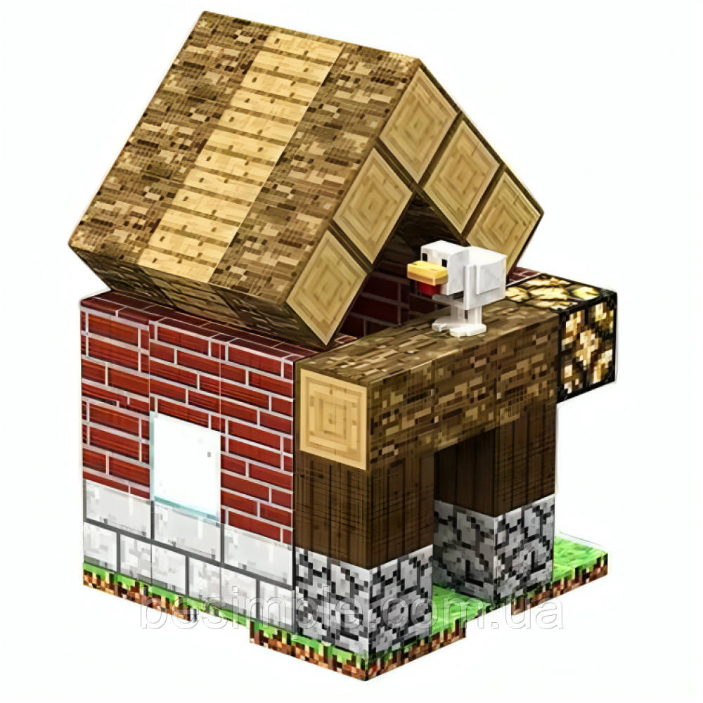 Магнітний конструктор, 49 деталей / Блоковий конструктор на магнітах / Конструктор для дітей, фото 1