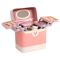Кейс для косметики чотирирівневий (29×29×18см), MRA-25-26 / Кейс косметичний / Косметичка органайзер