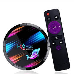 Smart TV приставка 4/32GB, H96 MAX X3 / Android TV / Смарт приставка для телевізора / Smart TV приставка
