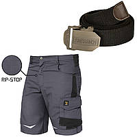 Робочі шорти професійні, спецодяг літній з міцної тканини, робочі шорти HELICON + РЕМІНЬ