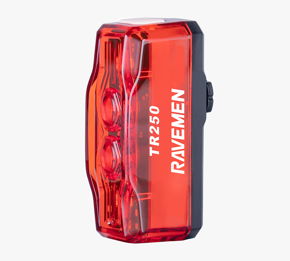 Заднє світло Ravemen TR250 (250 lm, 800 mAh) з датчиком руху