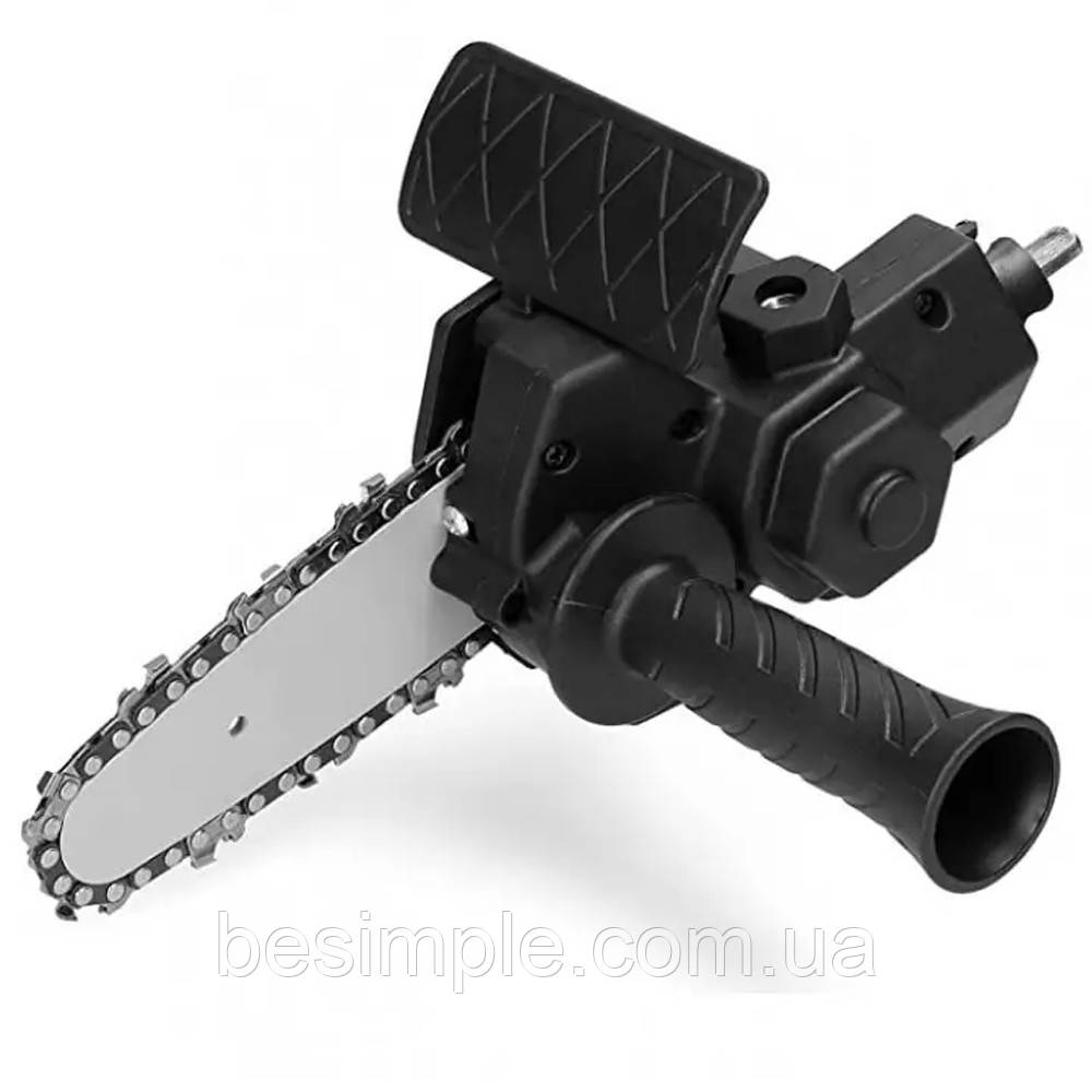 Насадка пила на 6″ для дрелі / Насадка ланцюгова пила на шуруповерт / Пилка ланцюгова для дрелі, фото 1