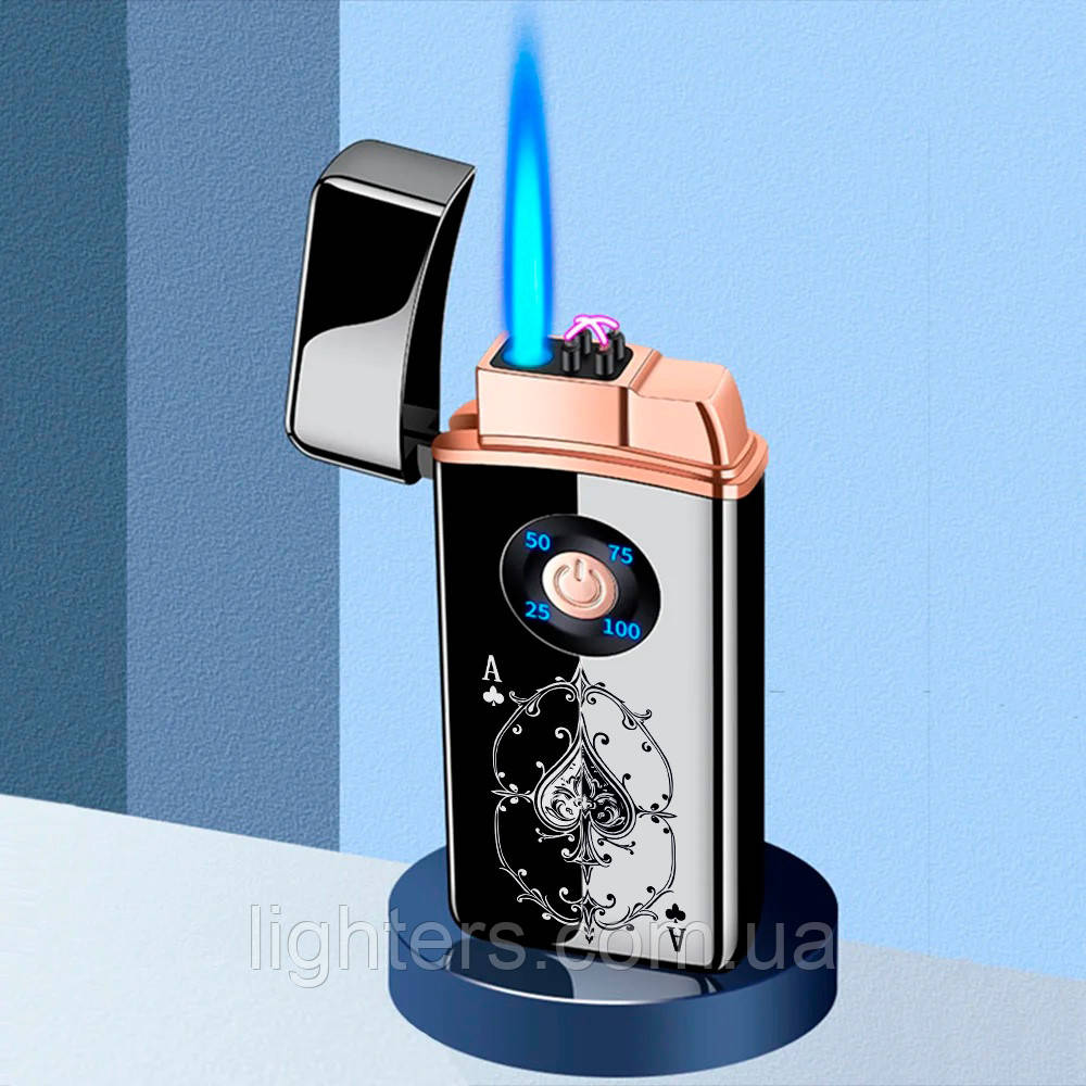 Дворежимна запальничка USB + турбо в подарунковому пакованні LG-626U2, фото 1