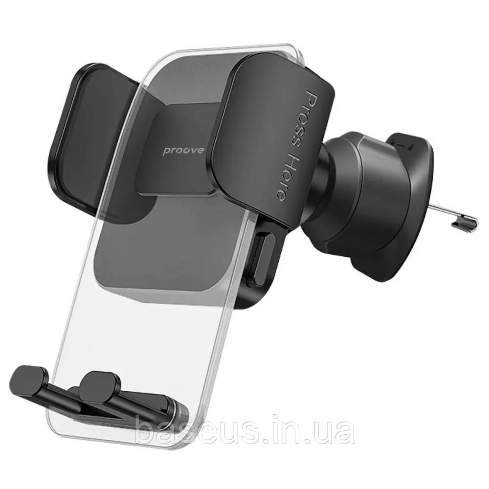 Автомобільний тримач Proove Crystal Clamp Plus Air Outlet Car Mount, фото 1