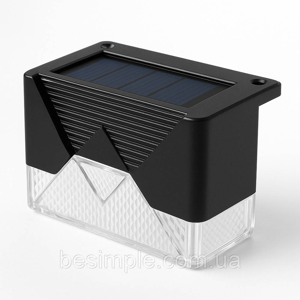 Вуличний ліхтар на сонячній батареї / Фасадний світильник / Ліхтар на фасад будинку / Вуличний світильник, фото 1