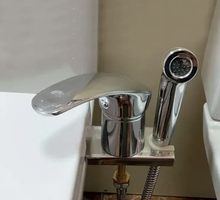 Набор для гигиенического душа (крепление на планку) ZX LR5221