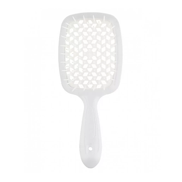 Щітка для волосся Janeke Superbrush With Soft Moulded Tips, біла (SP226BB)