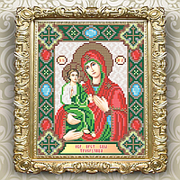Алмазна техніка ТМ "ArtSolo". Образ Пресв. Богородиці Троєручиця АТ5021