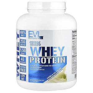 Сироватковий протеїн Evlution Nutrition Whey Protein 2268 г (Різні смаки)