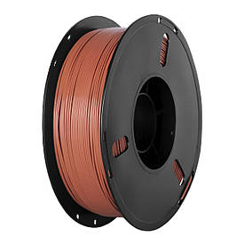 Пластикова нитка PLA, 1.75 мм, 1 кг колір кави (Coffee color)