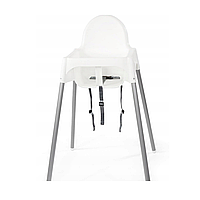 Стільчик для годування білий