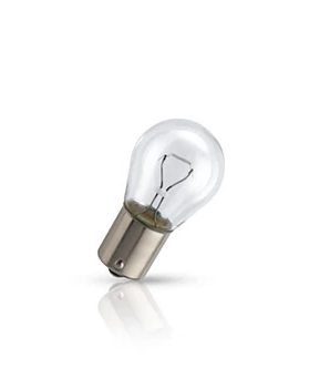 Вказівна лампа галогенова PHILIPS 12498CP P21W 12V 21W BA15s