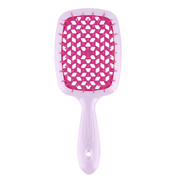 Щітка для волосся Janeke Superbrush With Soft Moulded Tips, лавандовий з фуксією (86SP226 LIF)