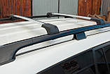 Перемычки на рейлинги без ключа Flybar (2 шт) Серый для Mercedes ML W163, фото 3