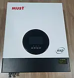Гібридний сонячний інвертор Must Must PH19-10048-EXP, 10кВт, 2-MPPT (функція роботи без АКБ, WiFi,продаж надлишків), фото 2