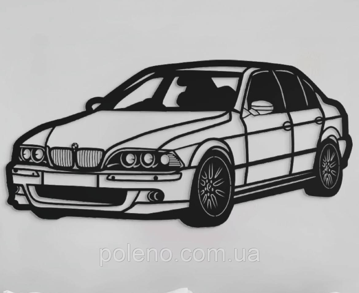 Декоративное панно, картина авто BMW 5