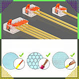 Набір клем швидкоз’єднувачі для проводів WAGO 75 шт з кейсом, фото 8