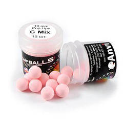 Бойли Mini Pop Ups Carpballs C-Mix 10мм